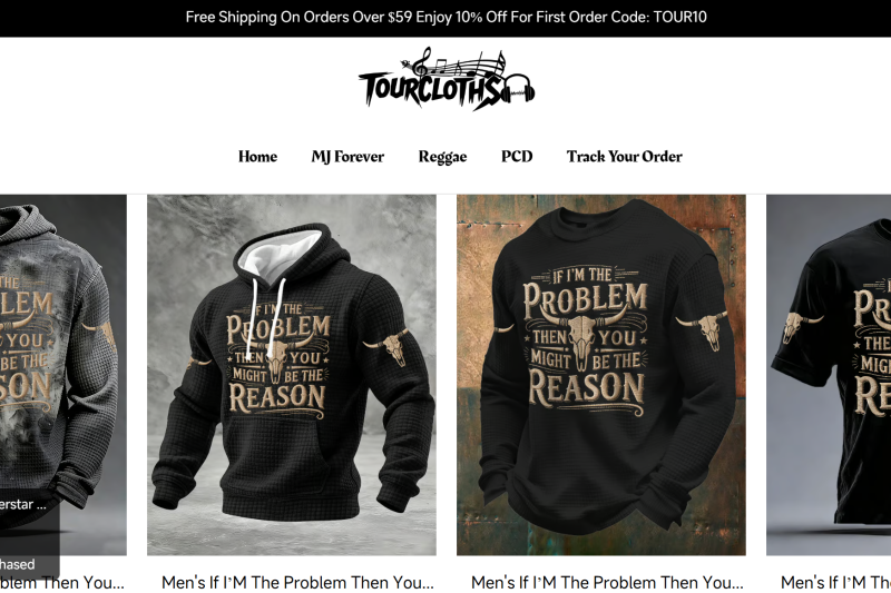 Tourcloths.com Review: Scam or Legit Online Clothing Store?