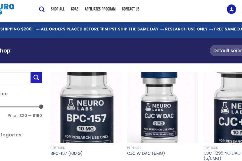 NeuroLabs Peptides Review: Is It Legit or Just Another Research Chemical Vendor?
