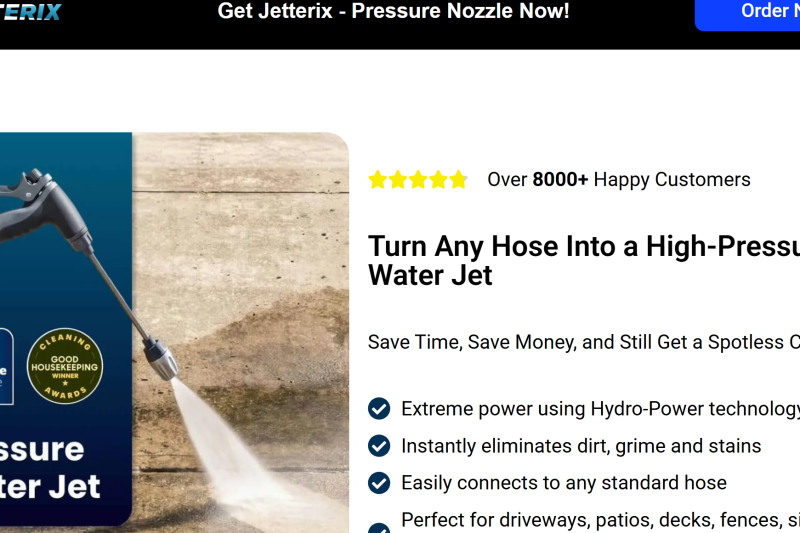 Jetterix Pressure Nozzle Review: Does This Viral Hose Attachment Actually Work?