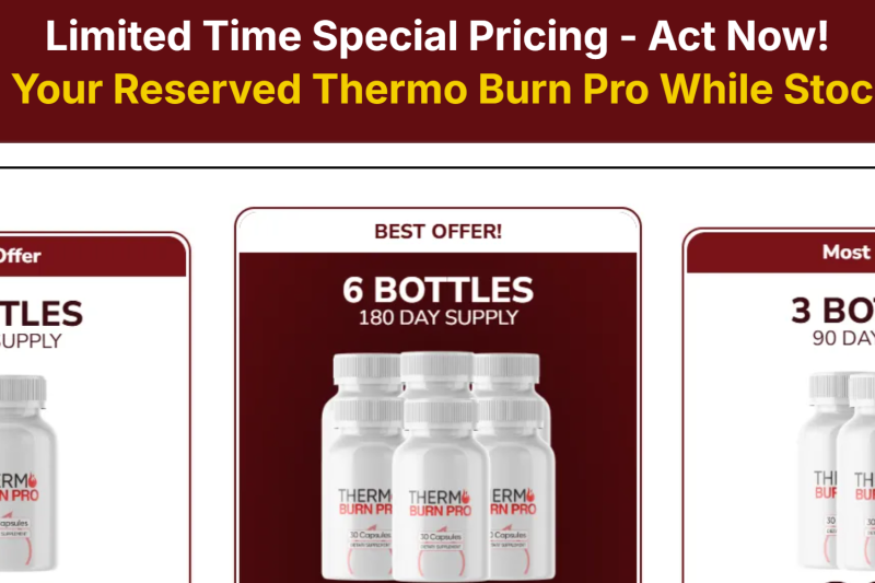 Thermo Burn Pro Review: The “Natural GLP-1” Weight Loss Claims Exposed