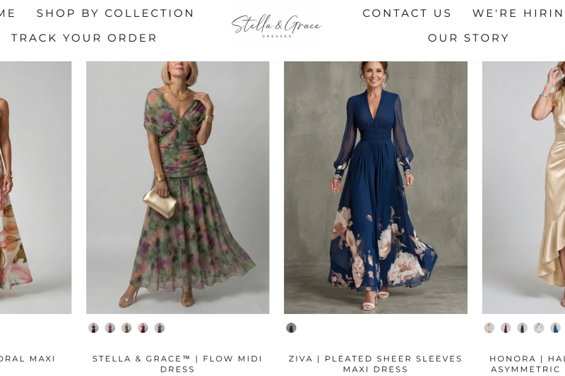 Stellaandgracedresses.com Review: Hidden Risks Exposed