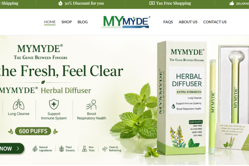 MyMyde Herbal Diffuser Review: Natural Lung Support or Just a Vape Rebranded as “Wellness”?
