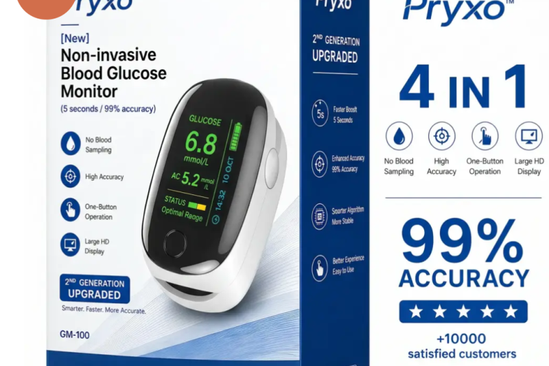 Pryxo Glucose Monitor Reviews 2026: Scam or Legit Health Tracker?