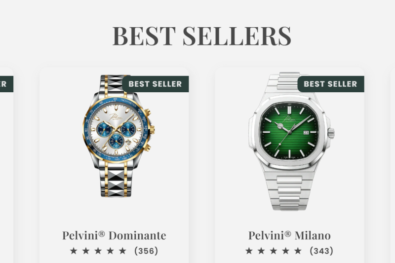 Pelvini Watches Review: Scam Or Legit Watch Store? Find Out!