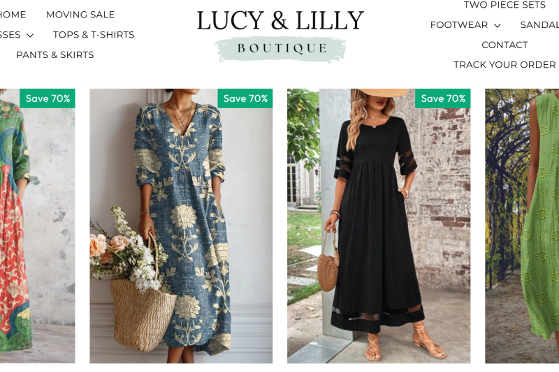 Lucy and Lilly Boutique Review: Scam Store or Legit Fashion Retailer?